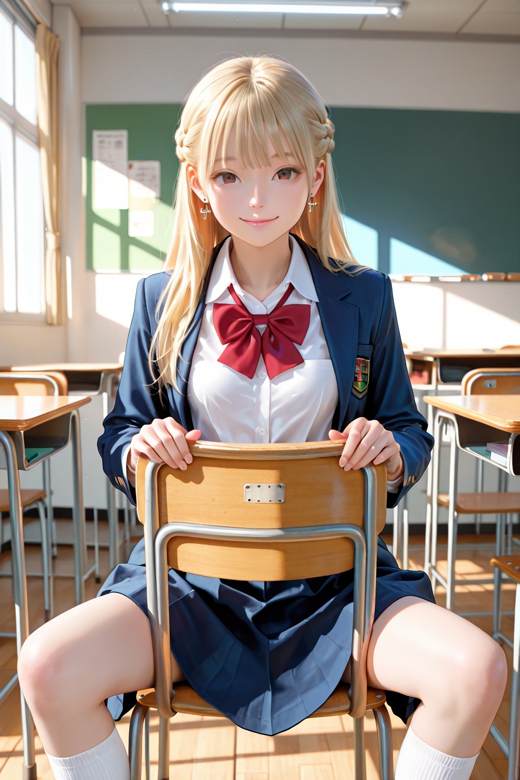 澪奈 school uniform (2)