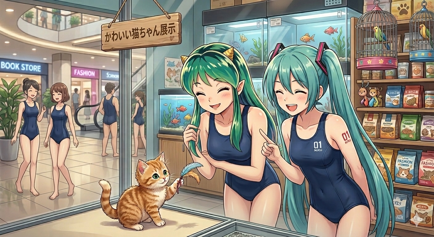 スク水モールペットショップ🐱