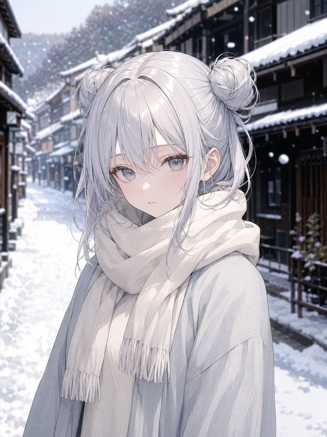 冬の古街