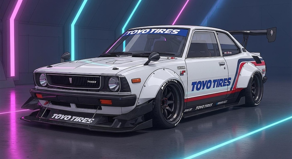 トーヨータイヤカローラレビン