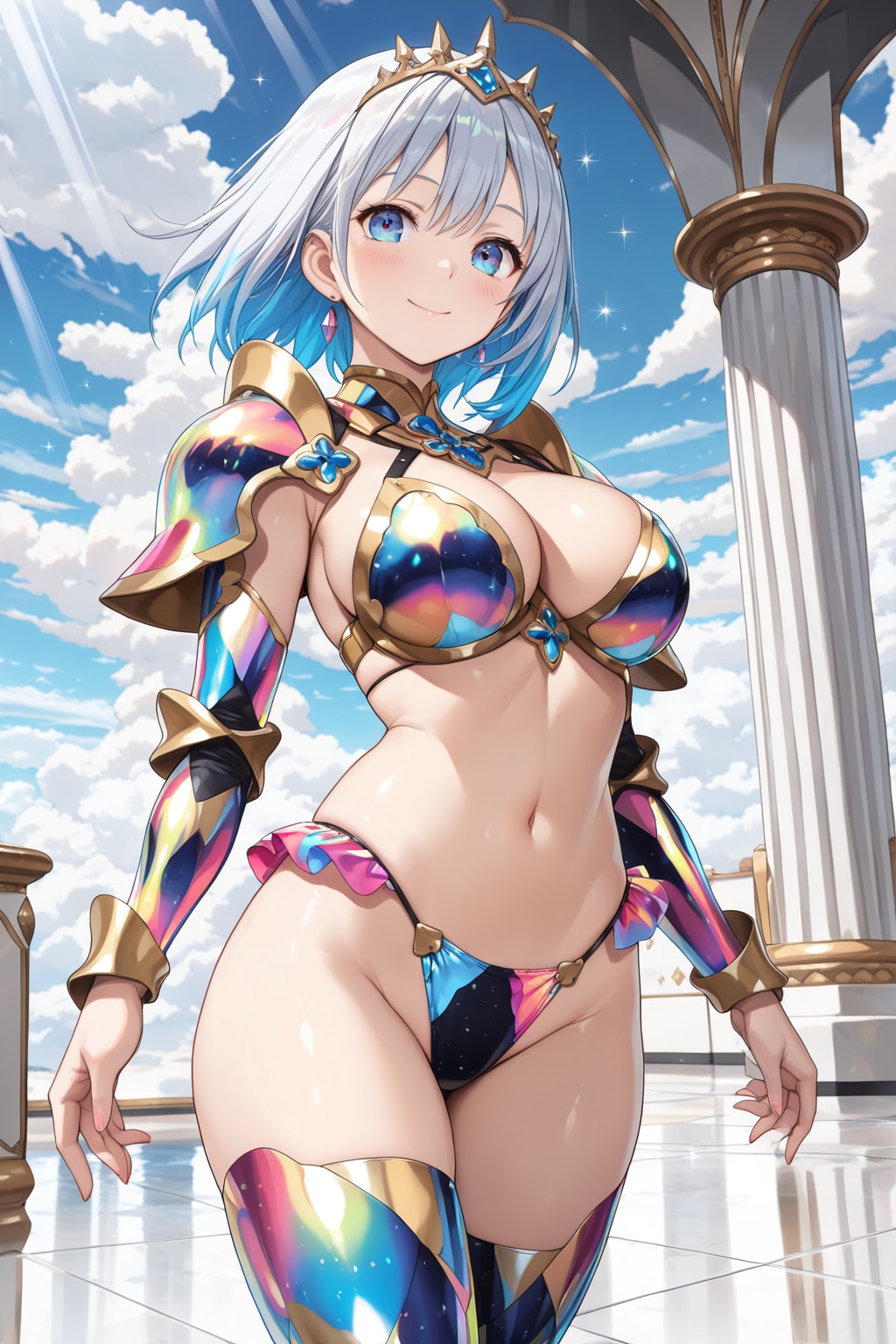 今日のビキニアーマーちゃん♪4