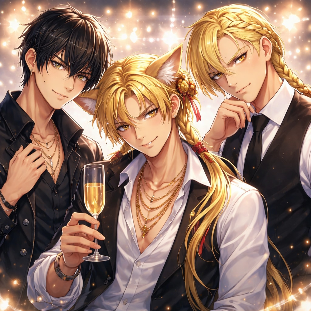 7.「び」→「美男子」ミラ | の人気AIイラスト・グラビア