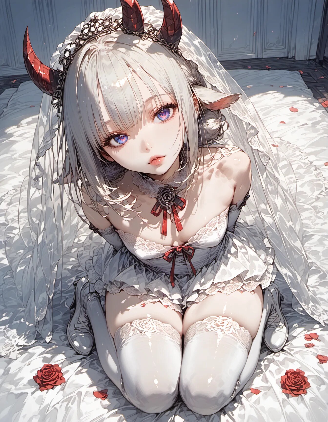 Bride of the Crimson Rose | の人気AIイラスト・グラビア