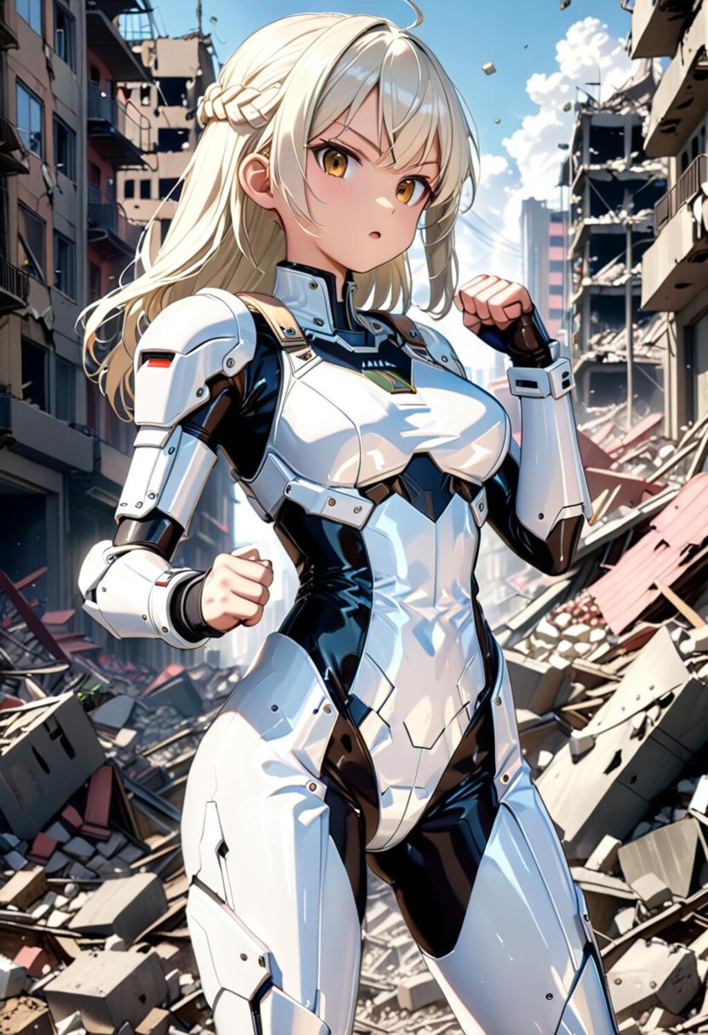 改良型強化スーツの恐ろしさ、思い知るがいい！！