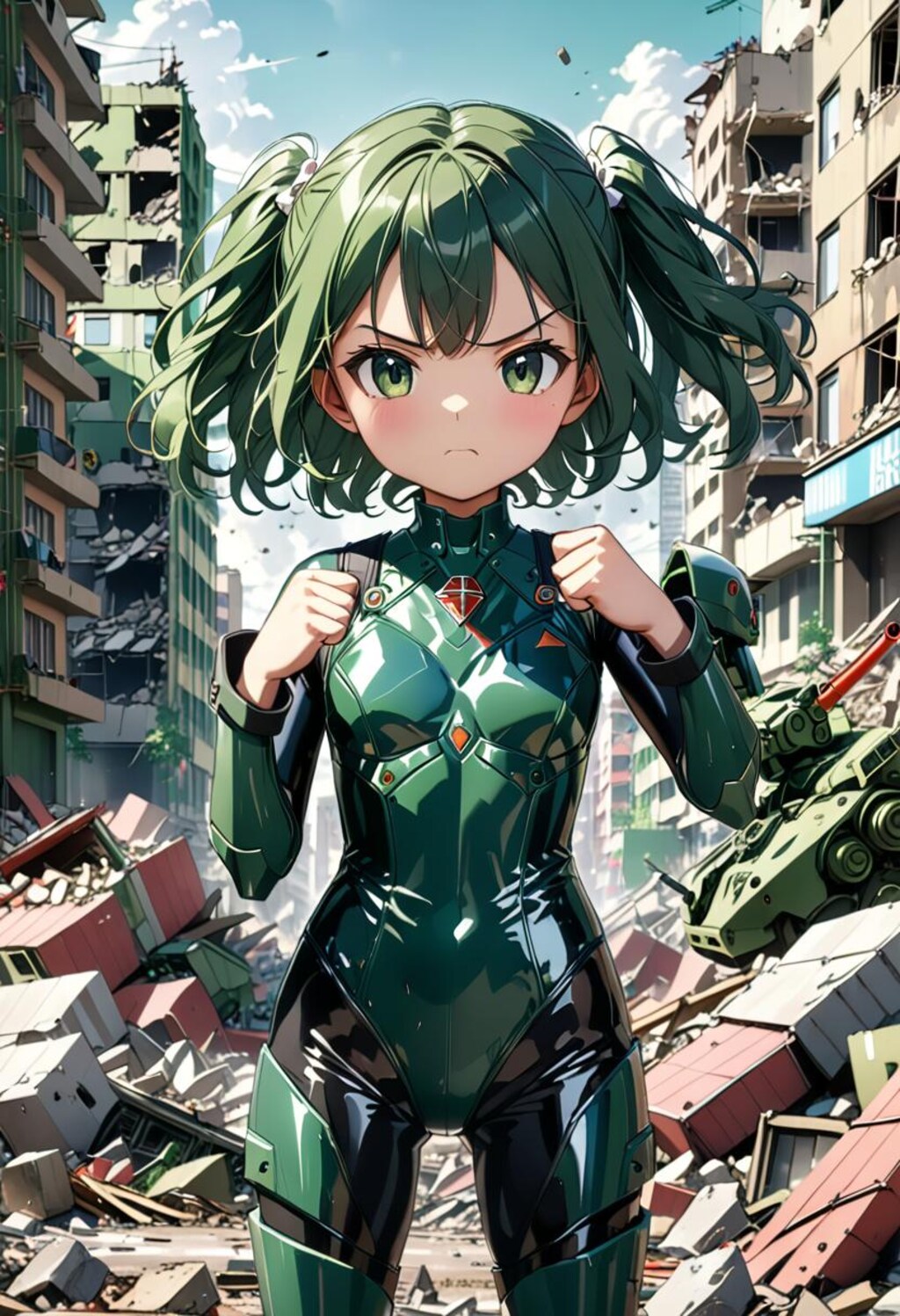 改良型強化スーツの恐ろしさ、思い知るがいい！！