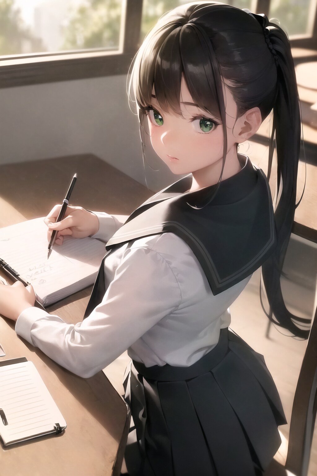 図書館で勉強