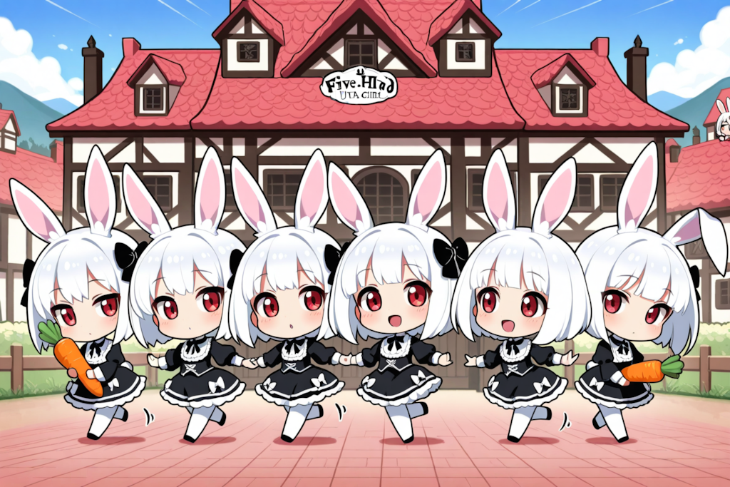 ゴシックはうさぎさんの方が似合うかな？