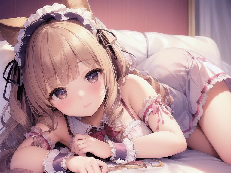 猫耳メイドは構われたい