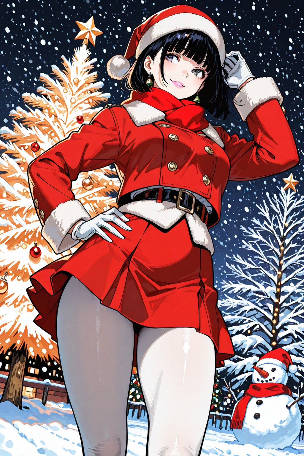 サンタコスの女の子 2025　その８