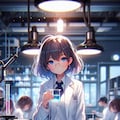 理系女子の水分補給 4枚目