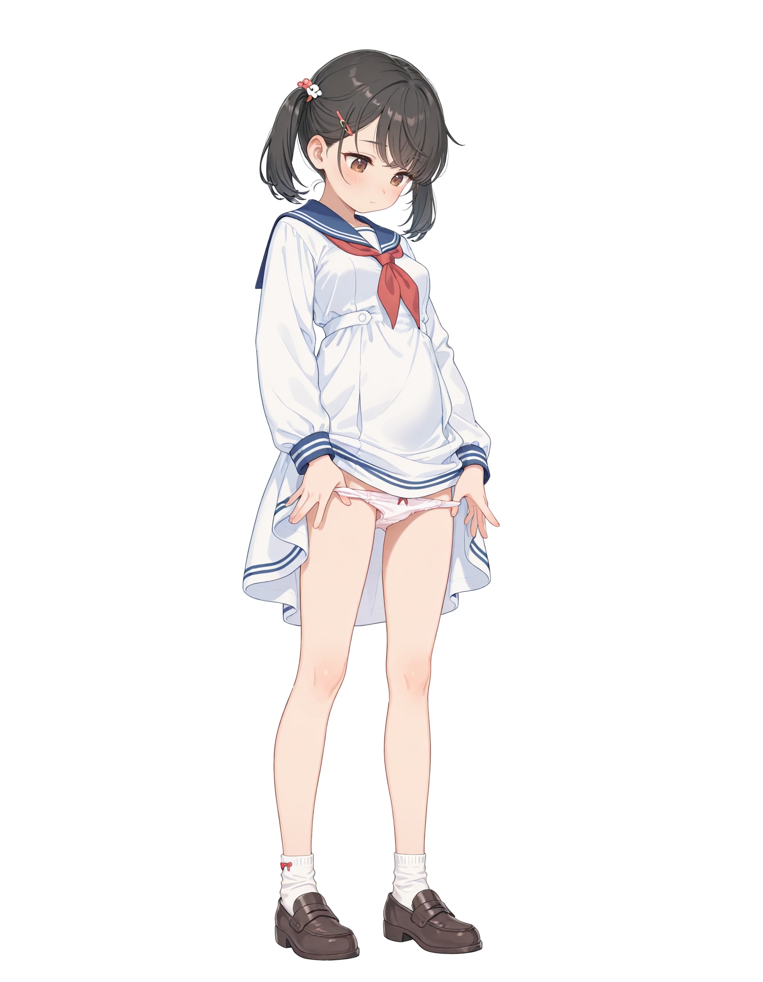 【スカトロ】用を足す少女