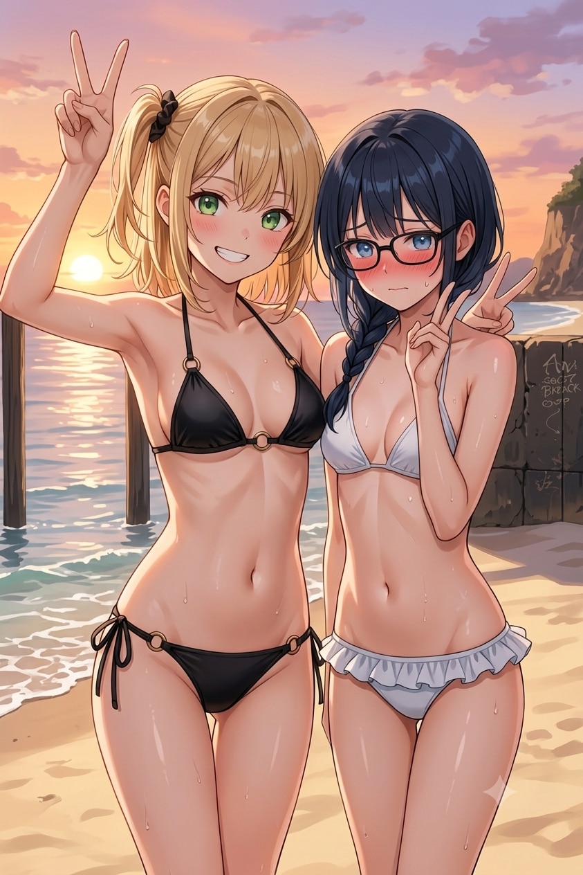 希帆ちゃんと絢子ちゃん