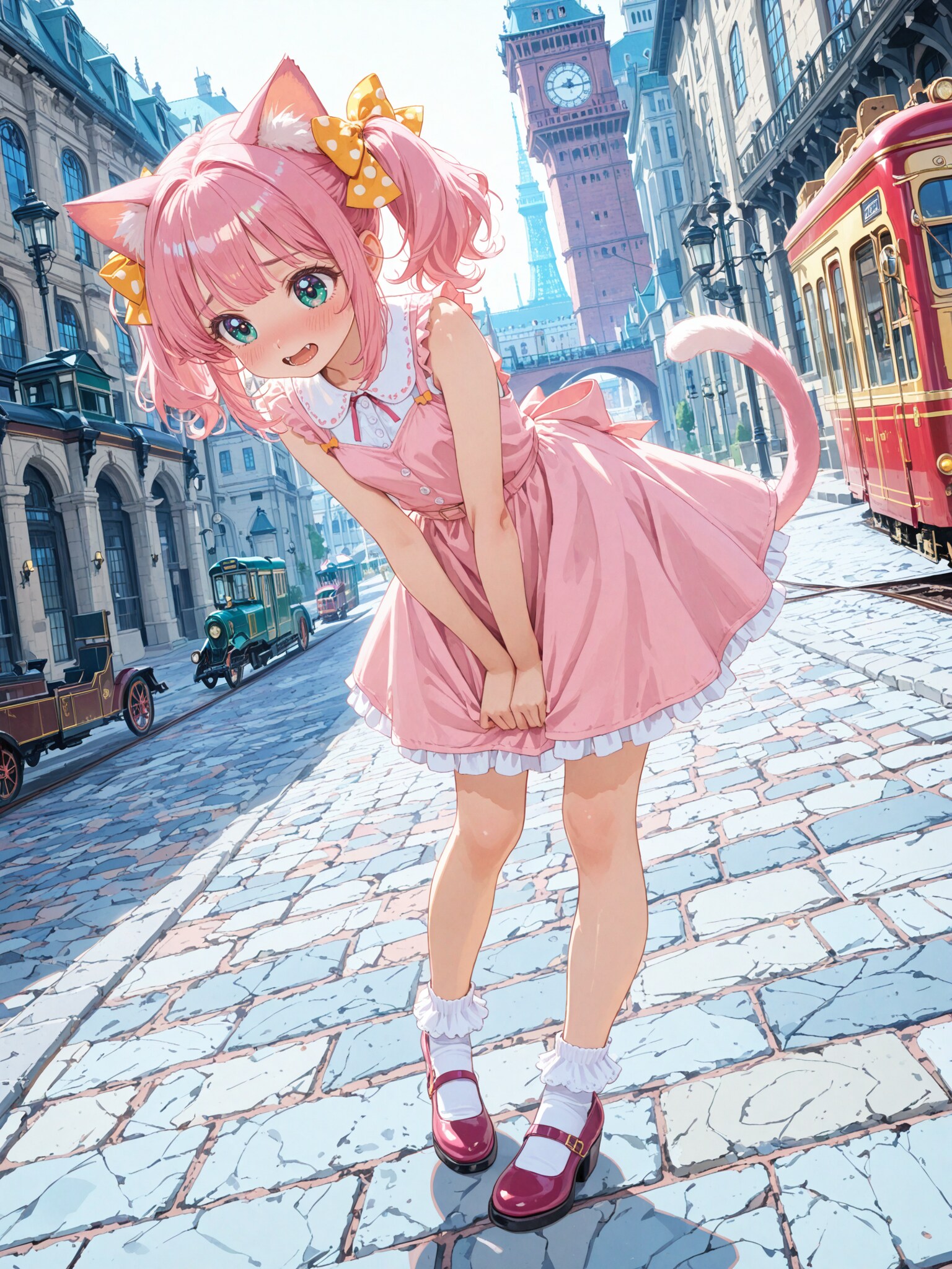 今日の猫耳ピンクちゃん | の人気AIイラスト・グラビア