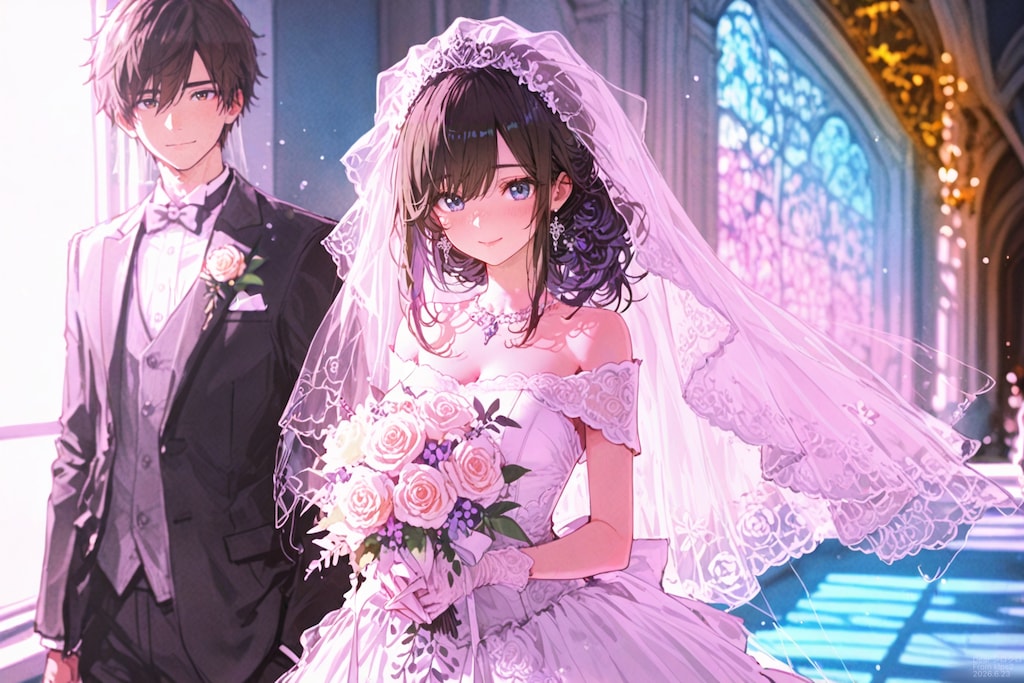 シロクロ様用ジューンブライド