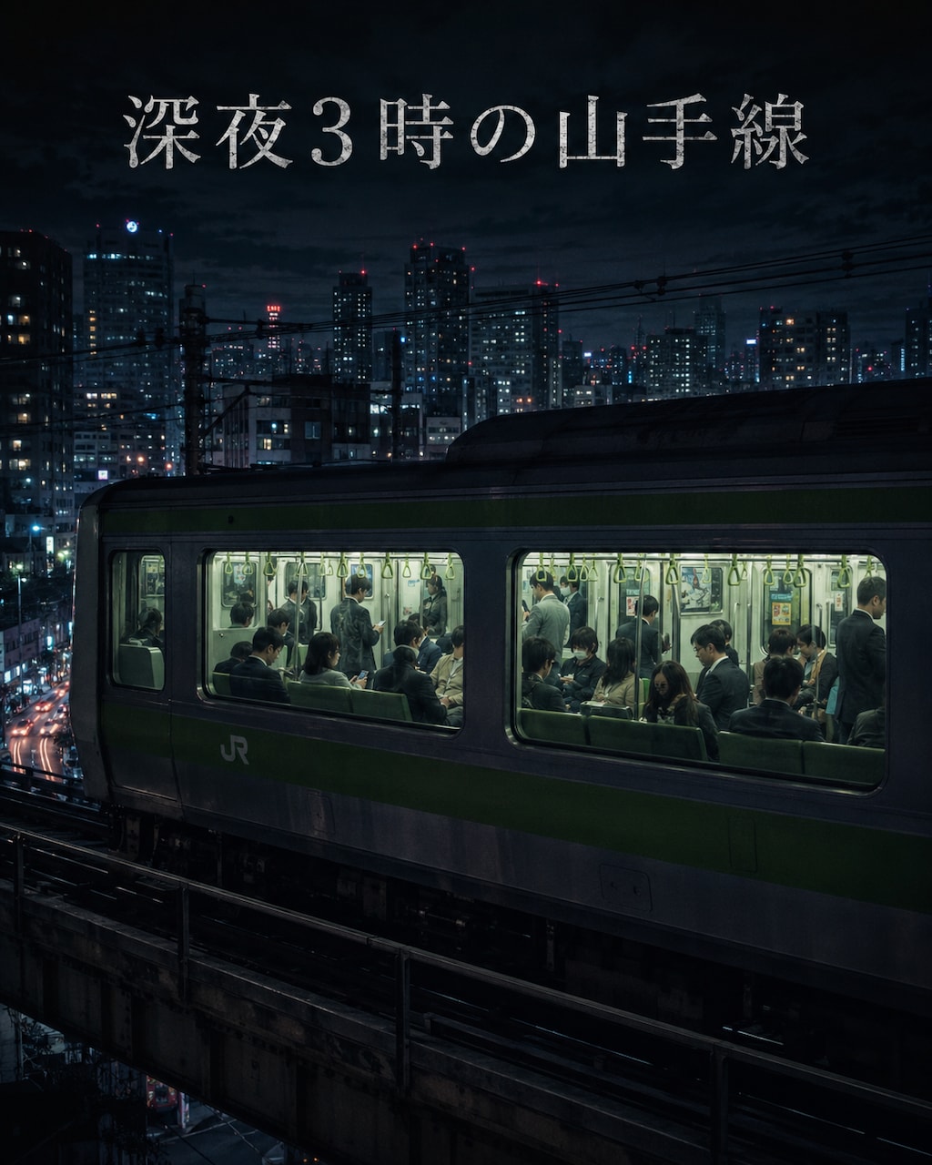 深夜3時の山手線