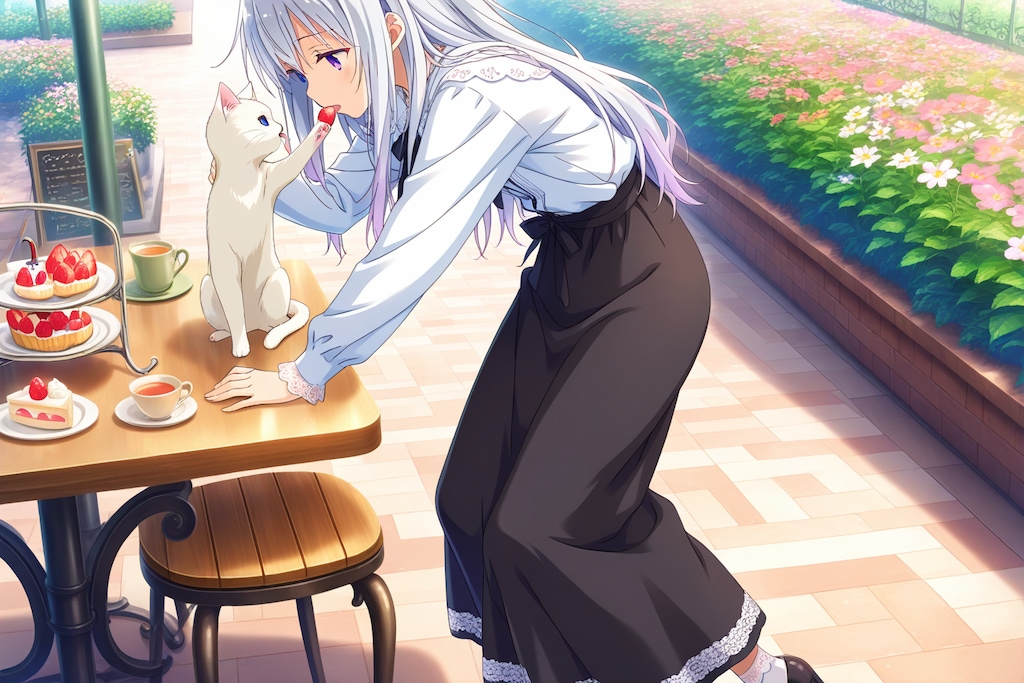 春のティータイム