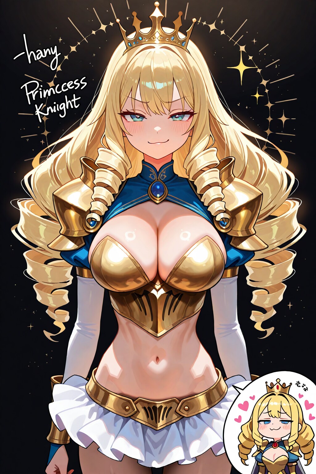 控え目デコ 姫騎士