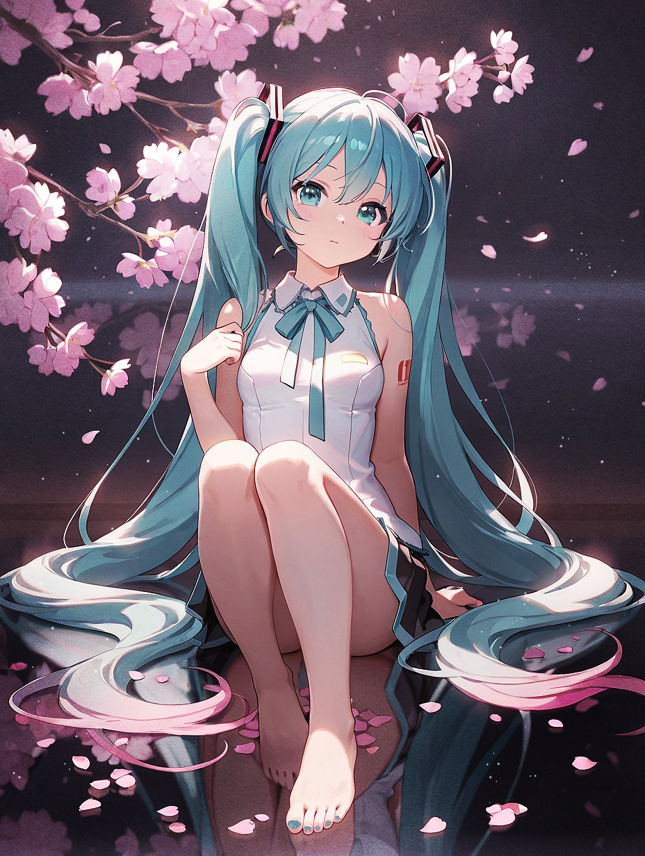 桜舞台 | の人気AIイラスト・グラビア