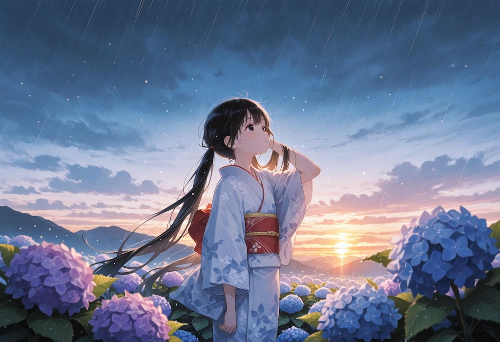 紫陽花