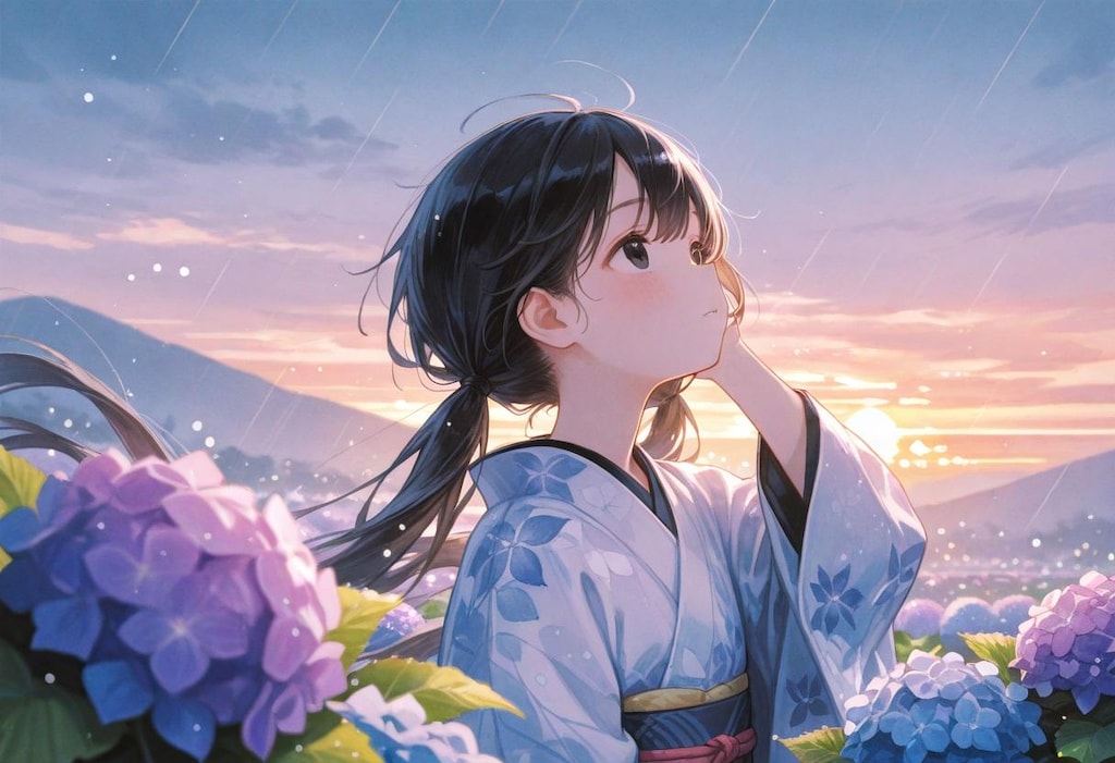紫陽花