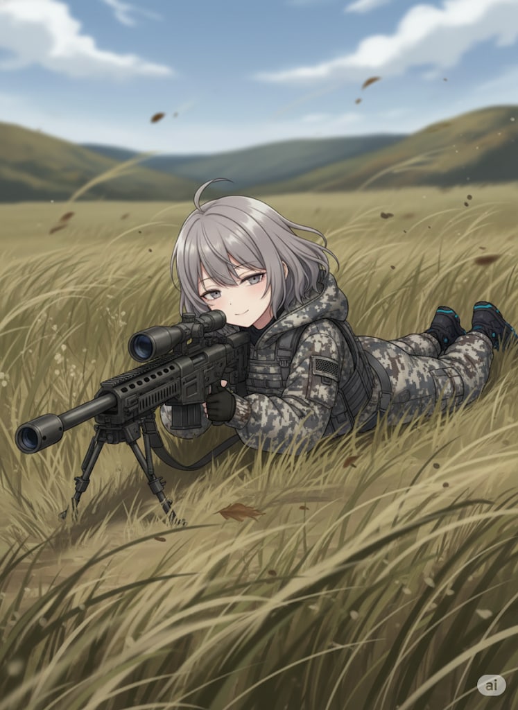 半自動小銃美人 | の人気AIイラスト・グラビア