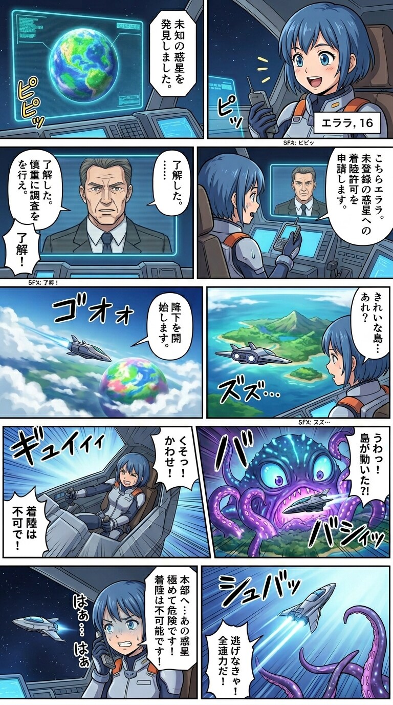 とりあえず場面指定を詰めてみる