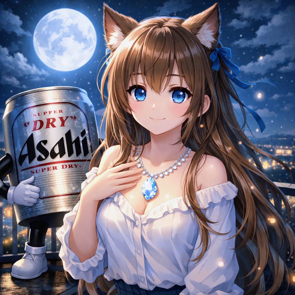 ネックレスと少女