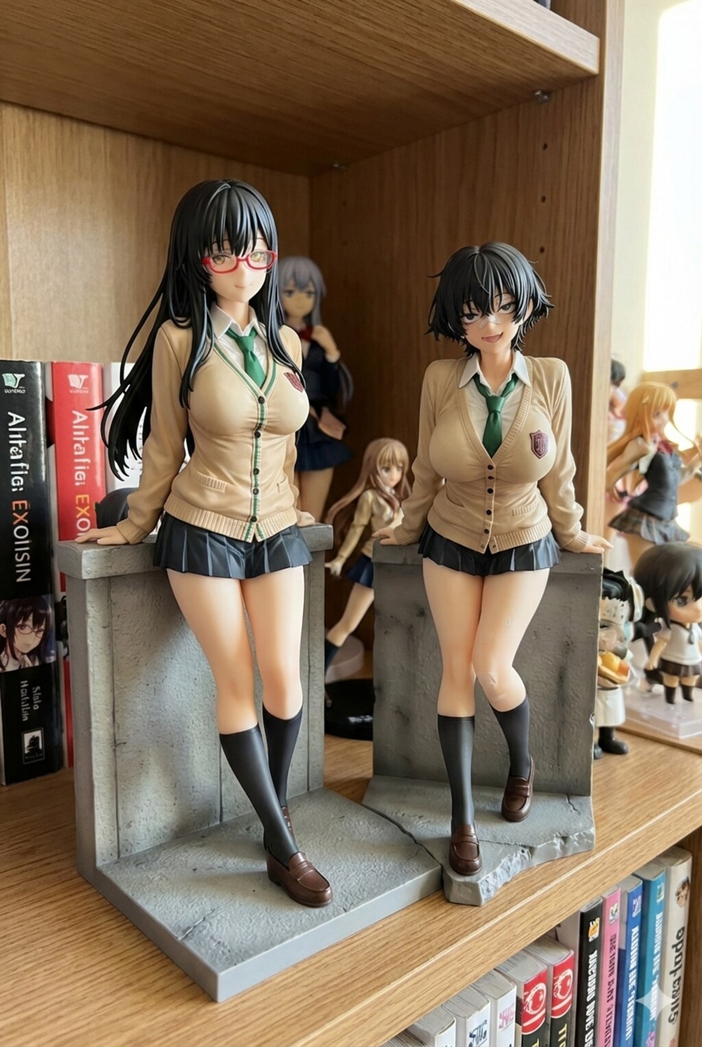 フィギュアになった茜と今給黎