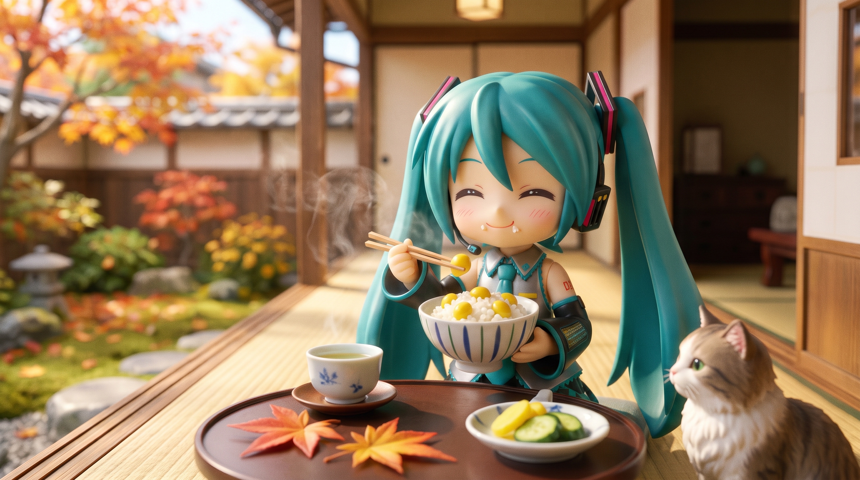 今日のお昼はぎんなんご飯です | の人気AIイラスト・グラビア