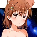 Re.星空ヌード①②extension　　高町なのは☓御坂美琴 9枚目