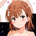 Re.星空ヌード①②extension　　高町なのは☓御坂美琴 6枚目