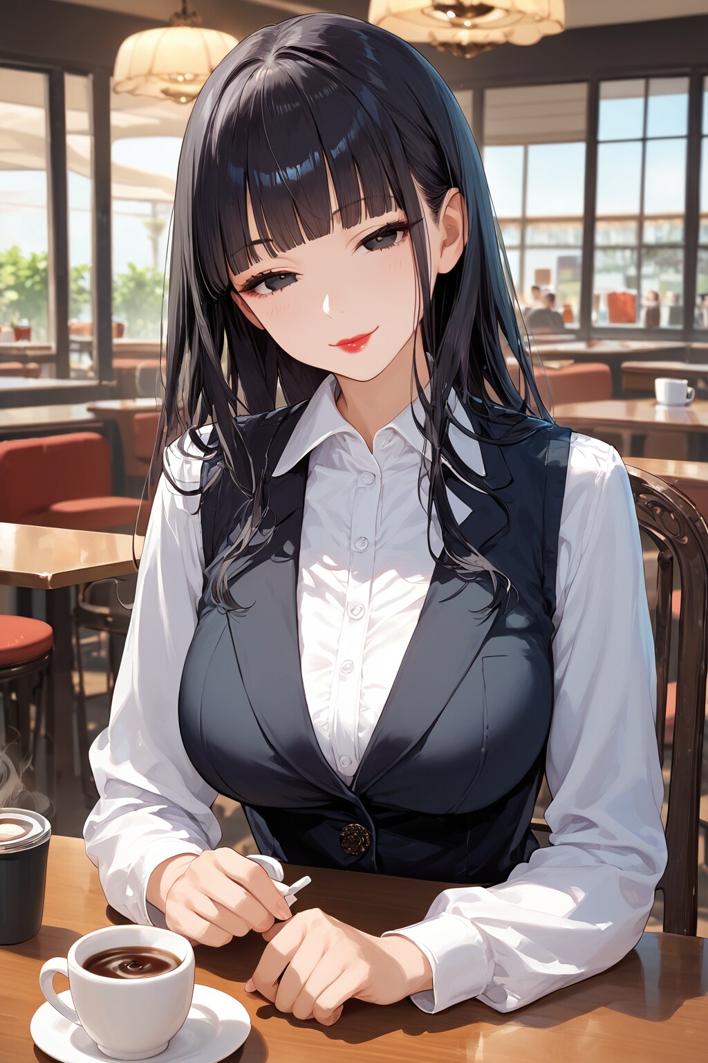 おや、普段私が淹れているコーヒーでは不満なのかい？