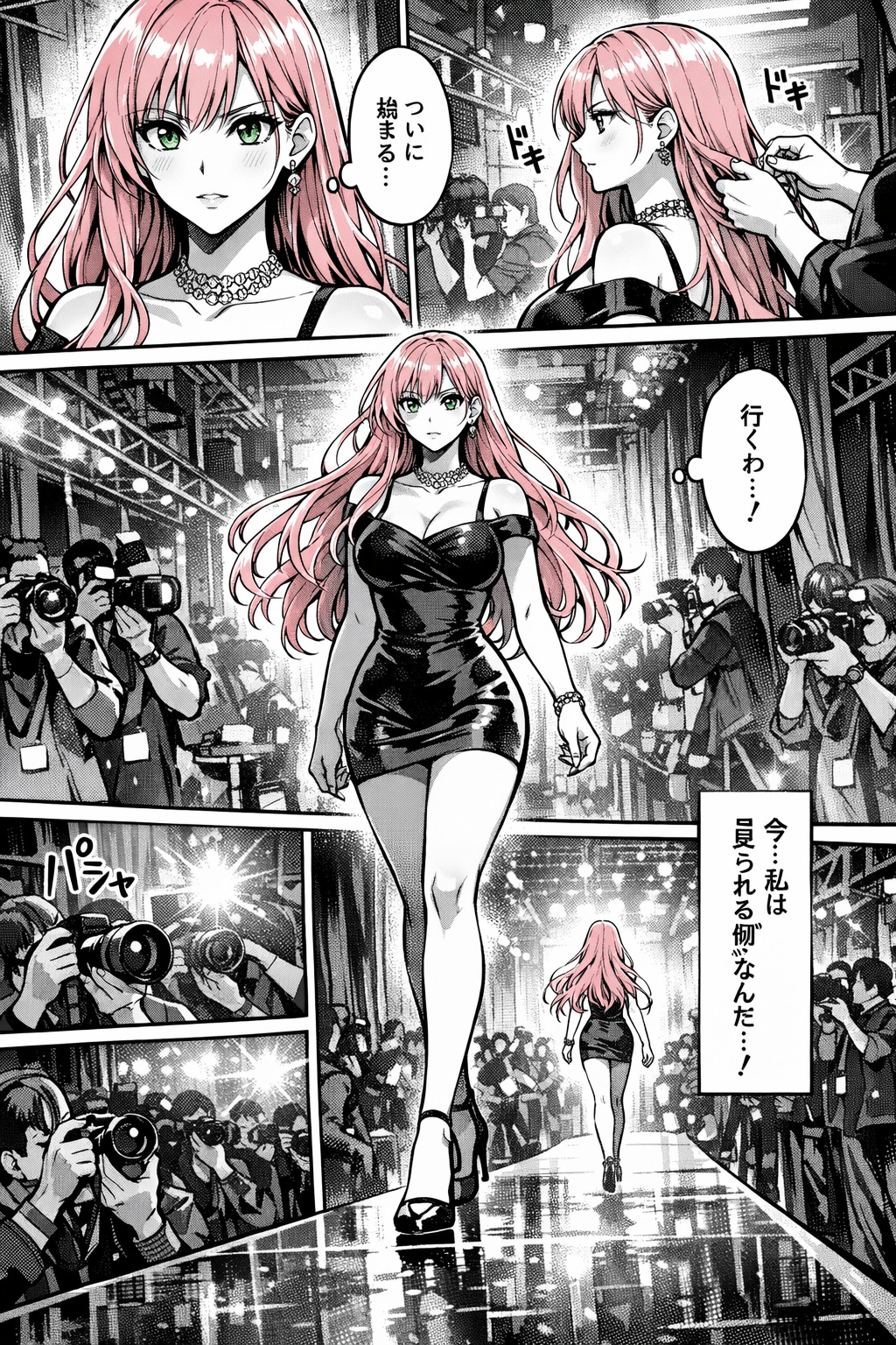 ランウェイの始まり(嘘漫画化) | の人気AIイラスト・グラビア