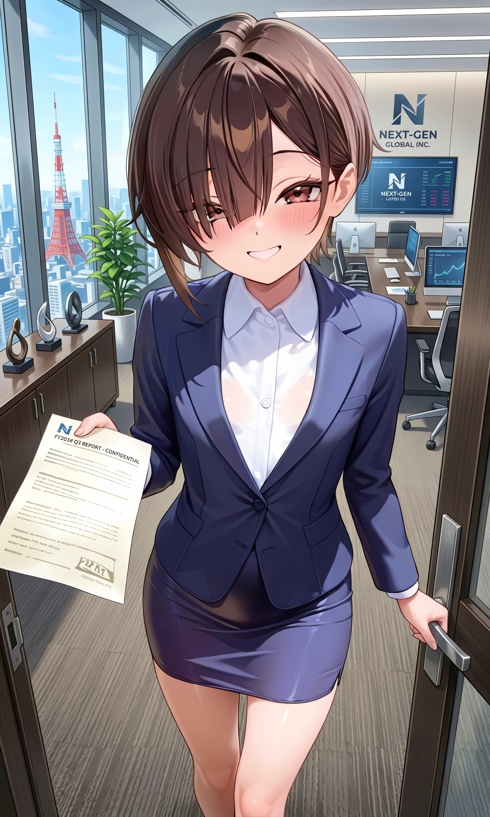 私の好意に早く気づいて欲しい 35 | の人気AIイラスト・グラビア