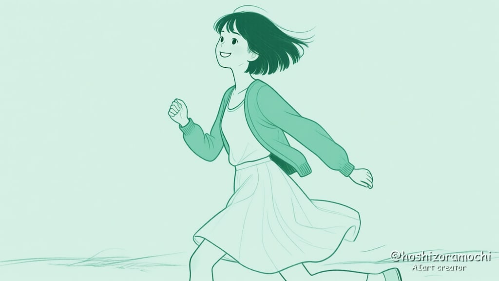 柔風に揺れる輪郭のワルツ