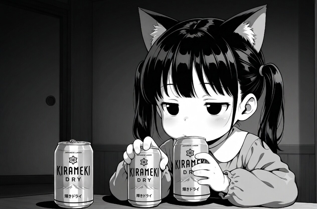 キラメキちゃんと猫子
