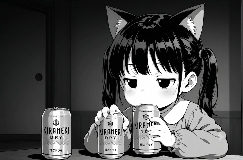 キラメキちゃんと猫子