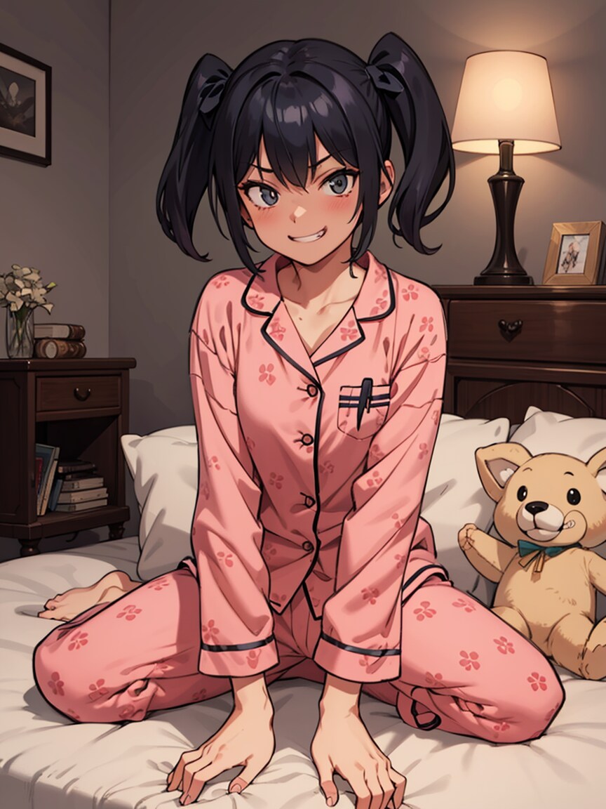 パジャマっ子５ | の人気AIイラスト・グラビア