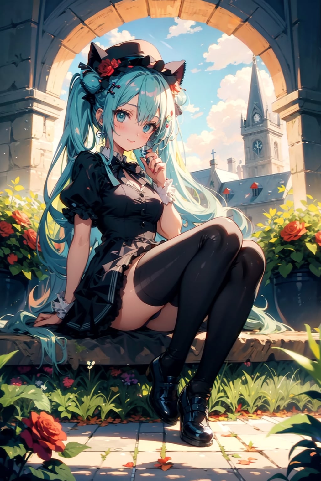 TOPAZ 初音ミク 通常サイズ ゴスロリ