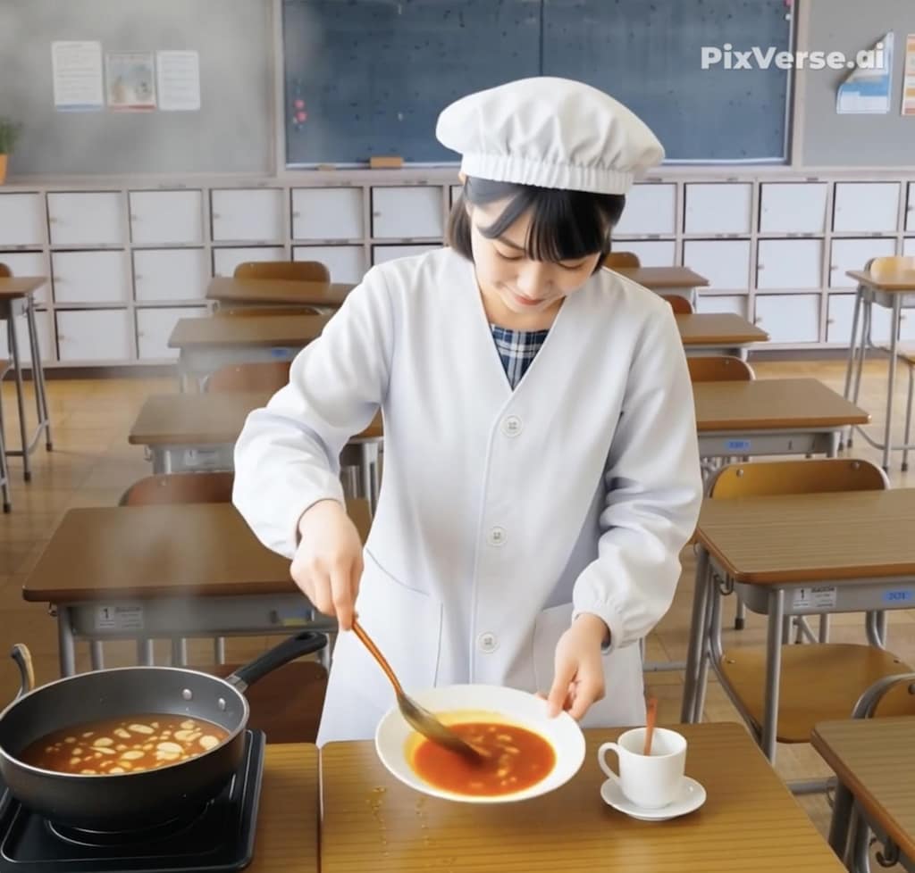 給食当番（養殖7）