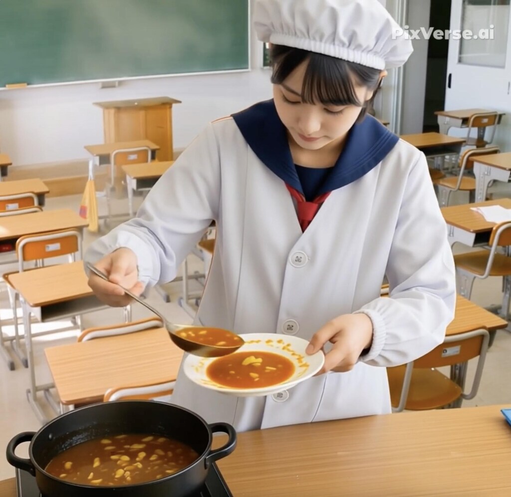 給食当番（養殖7）