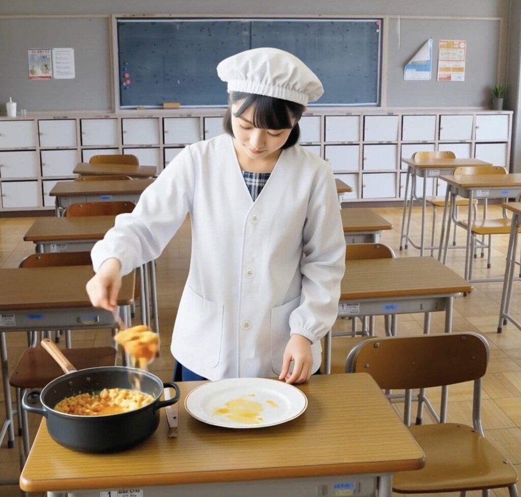 給食当番（養殖7）