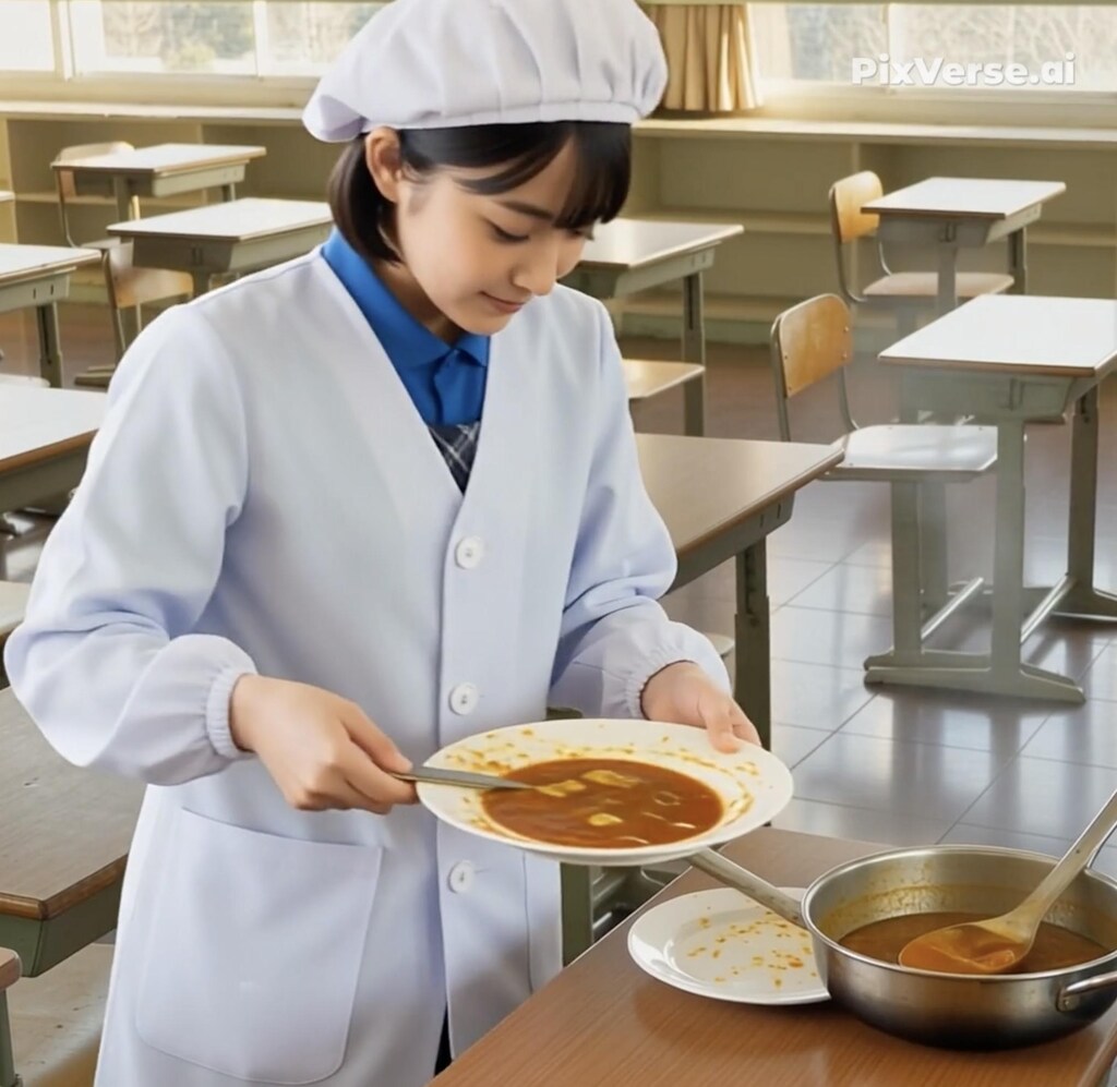 給食当番（養殖7）