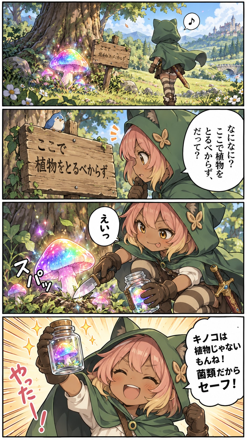 ここで植物をとるべからず | の人気AIイラスト・グラビア