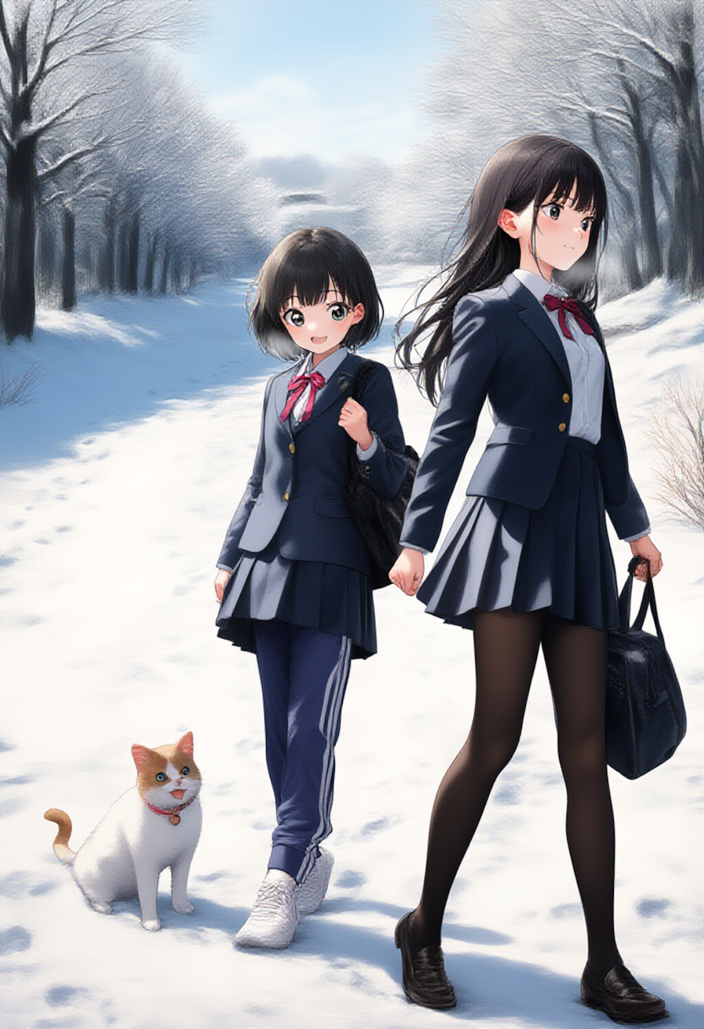 制服とジャージ