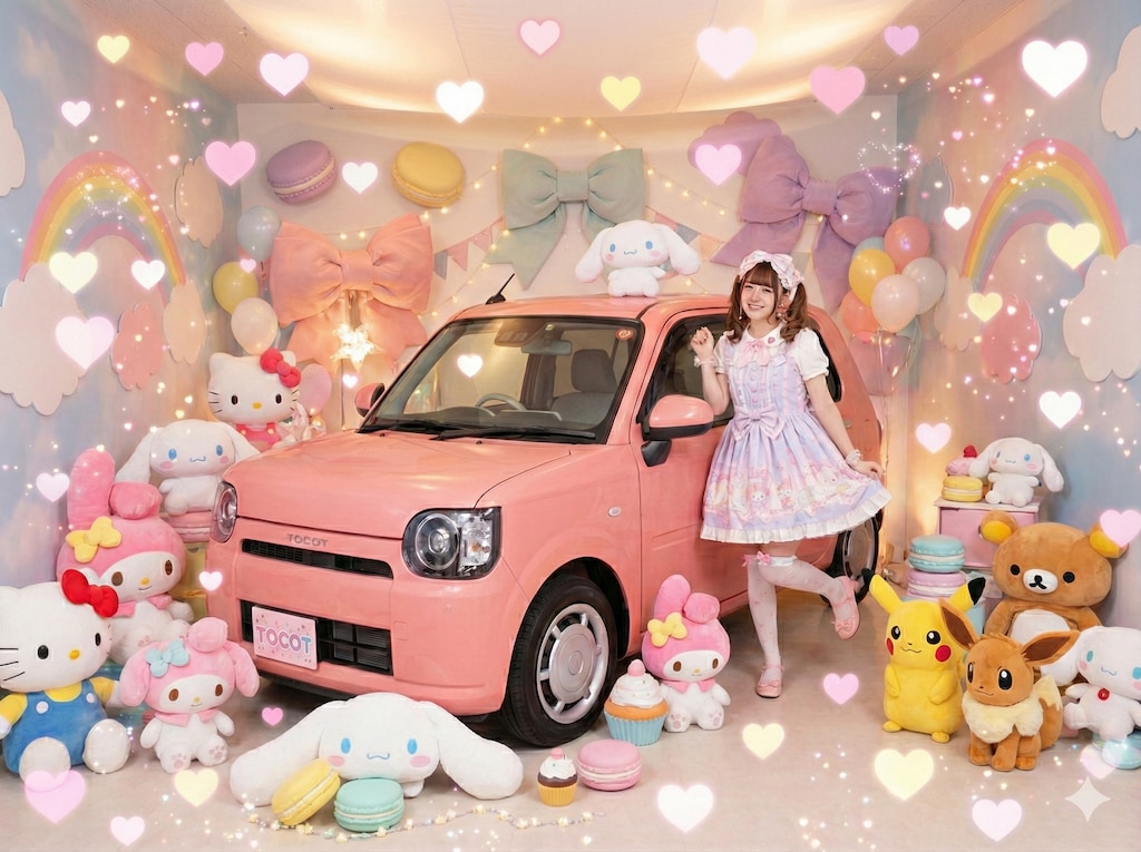 可愛いクルマ、トコット