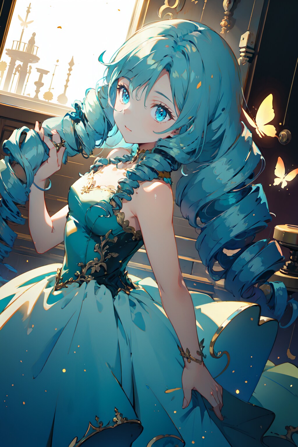 ドリルヘアーは大きい方が | の人気AIイラスト・グラビア