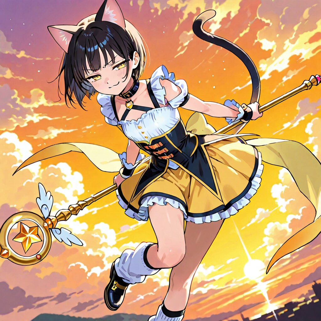 自惚れ猫ちゃん魔法少女