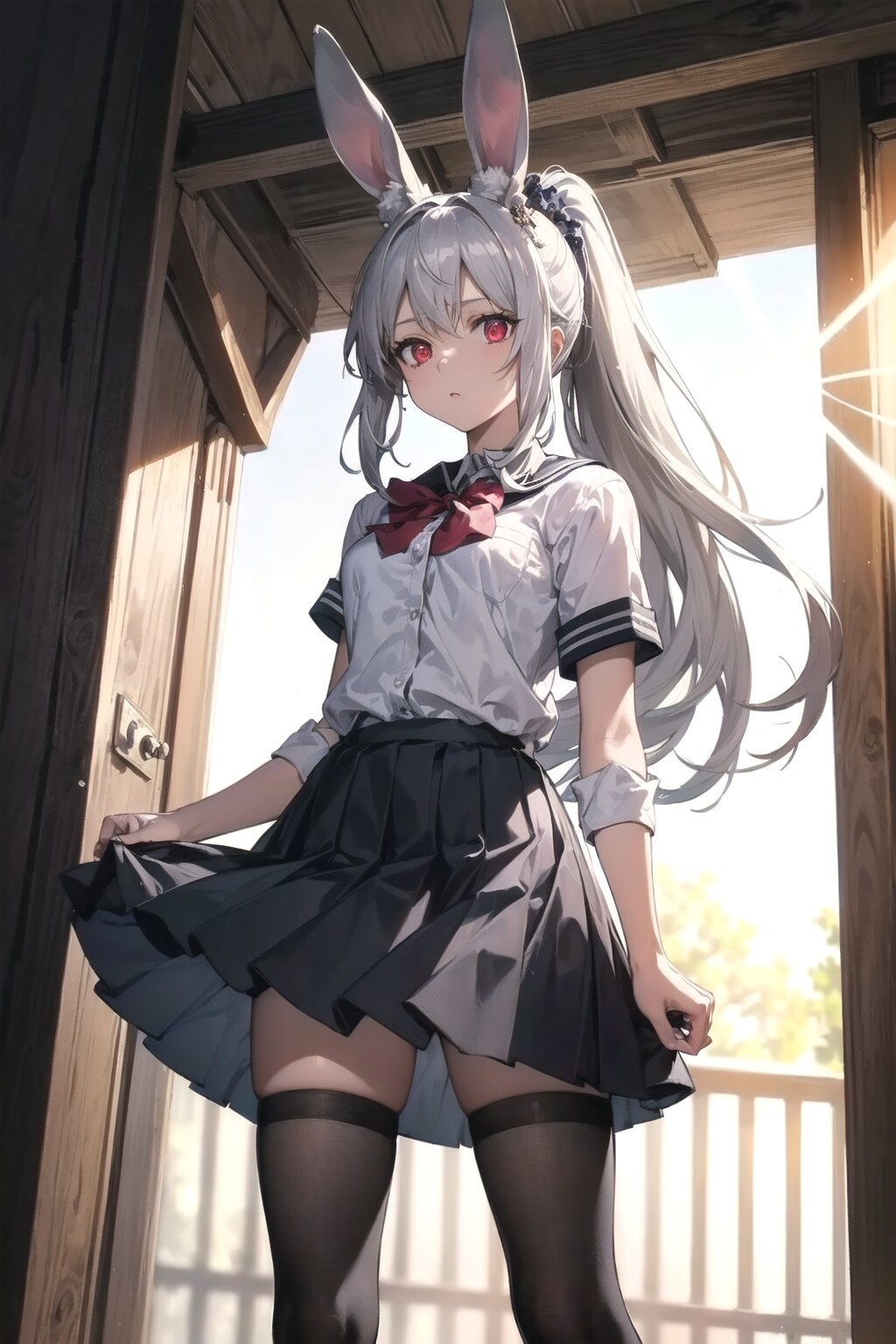 ここなら…誰も来ないのです…💦