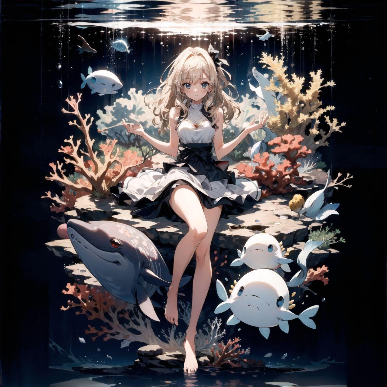 海の少女